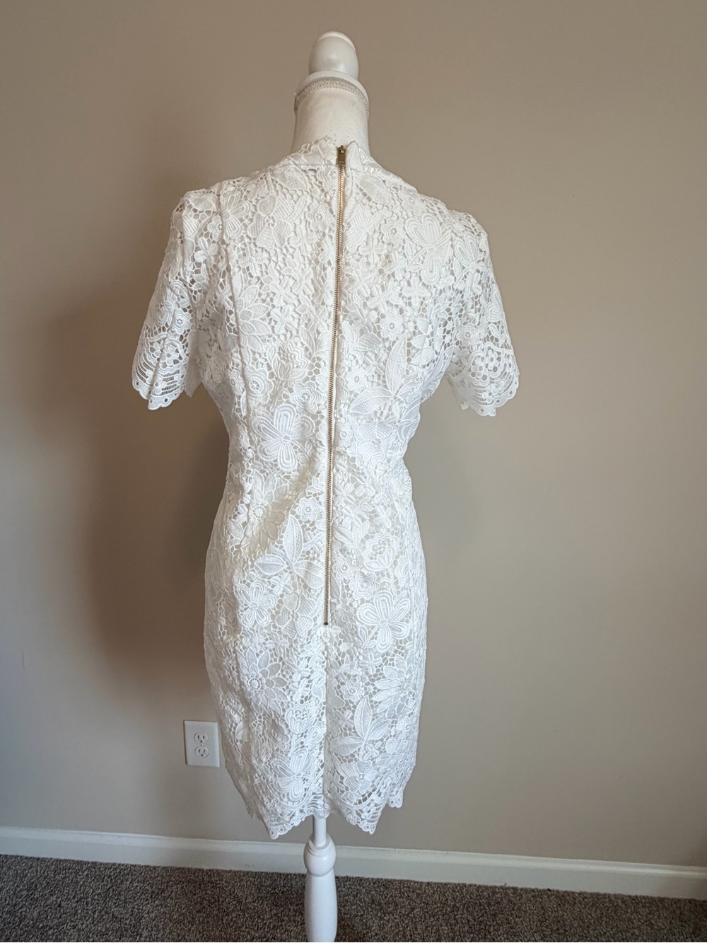 Generation love Anne Lace mini Sheath Dress womens size xl cottagecore NWT - Picture 13 of 16